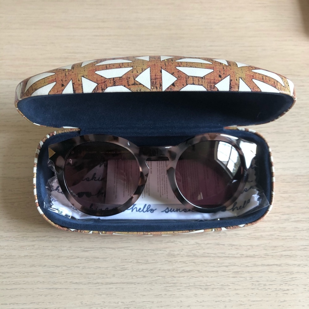 Influencer sunglasses - rose tortoise
